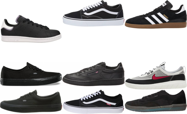 buy black minimalist sneakers for men and women