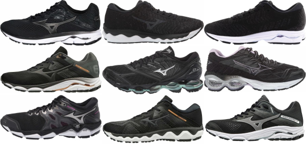 mizuno running a4 womens black