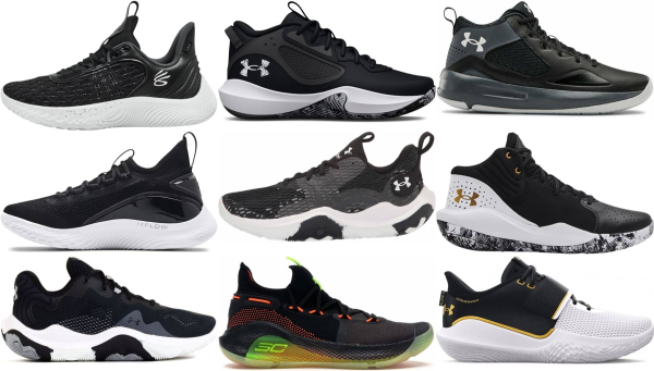 black under armor basketball shoes