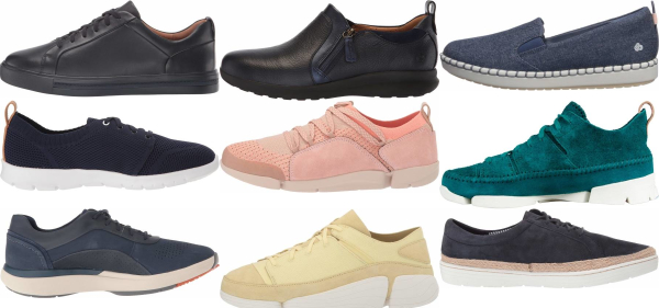 clarks sneakers womens blue