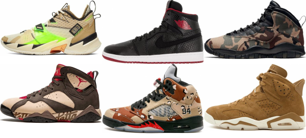 brown michael jordan shoes