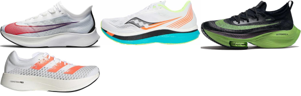 running shoes with carbon fiber plates