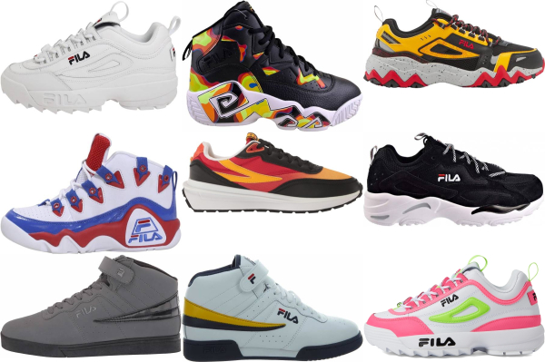 marked Ristede Tale 30+ Fila sneakers: Save up to 51% | RunRepeat
