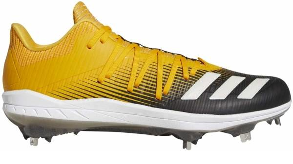 gold baseball cleats