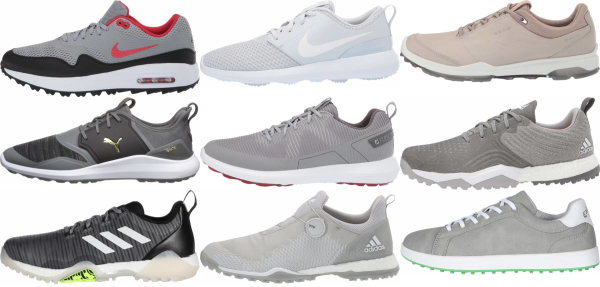 Save 53% on Grey Spikeless Golf Shoes 