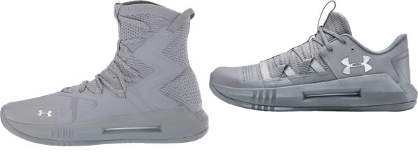 grey under armour volleyball shoes