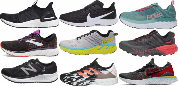 high arch cushioned running shoes