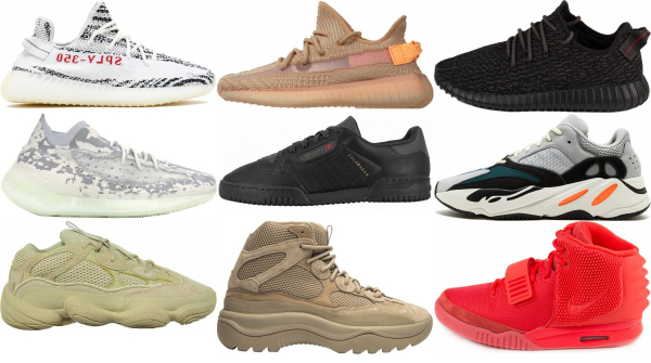 Kanye West Sneakers (17 Models in Stock 