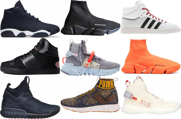 10+ Knit high top sneakers: Save up to 