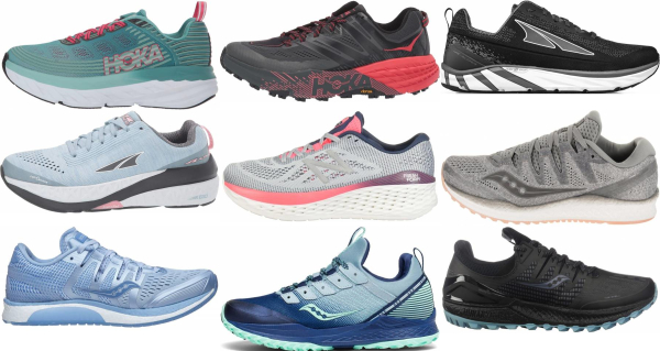 front strike running shoes