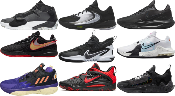 buy men's black basketball shoes for men and women