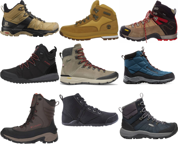 buy men's snow hiking boots for men and women