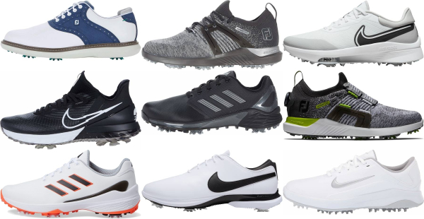 buy men's spiked golf shoes for men and women
