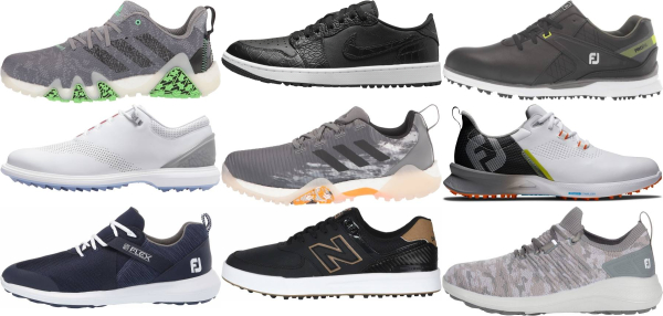 buy men's spikeless golf shoes for men and women