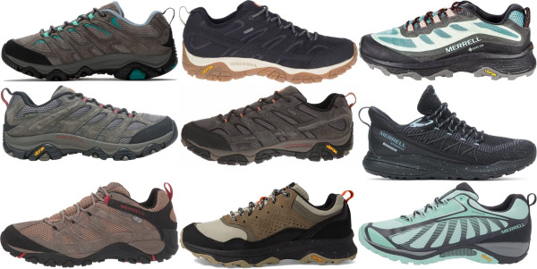 buy merrell waterproof hiking shoes for men and women