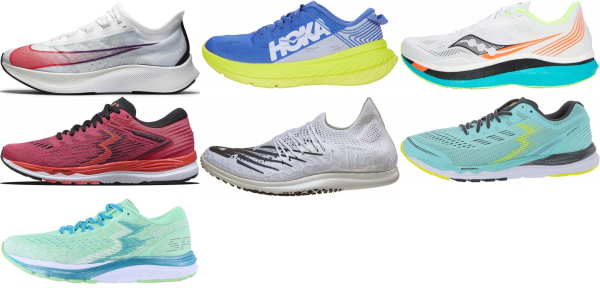 mid strike running shoes