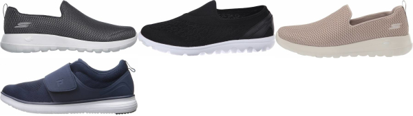 narrow slip on shoes