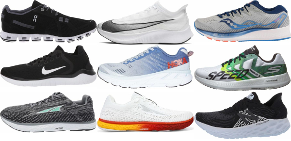 front strike running shoes