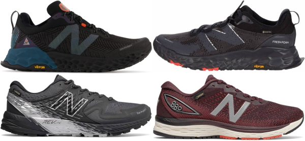 gore tex running shoes new balance