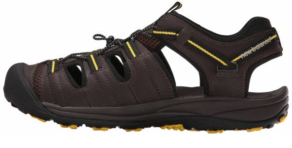 new balance closed toe sandals