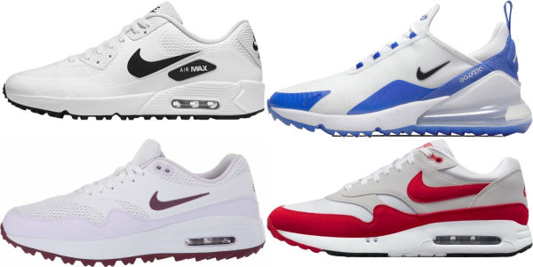 buy nike air max golf shoes for men and women