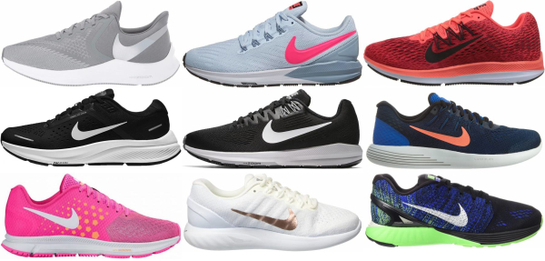 nike low arch running shoes
