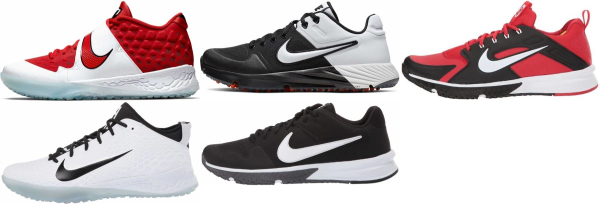 cleats on turf baseball field