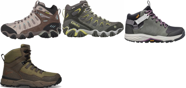 hiking boots with wide toe box and narrow heel
