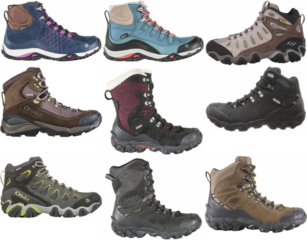 women oboz hiking shoes