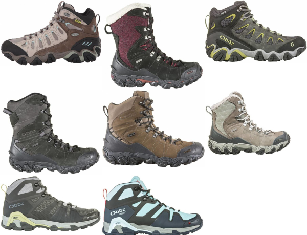 Oboz Rubber Sole Hiking Boots (6 Models in Stock) | RunRepeat