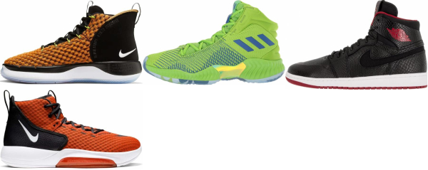 womens orange basketball shoes