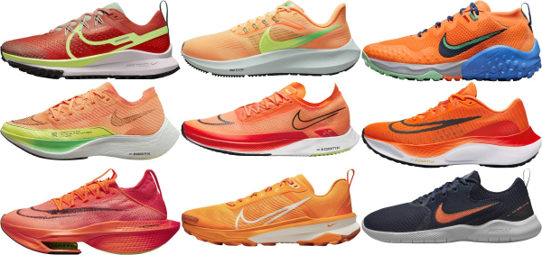 20+ Orange Nike running shoes: Save up 