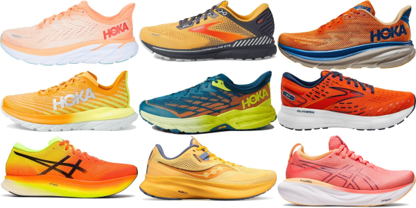 Save 40% on Orange Running Shoes (97 