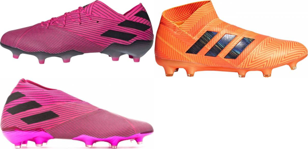 pink adidas soccer shoes