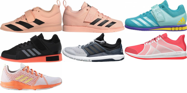 adidas pink training shoes