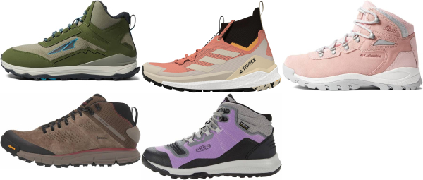 buy pink hiking boots for men and women