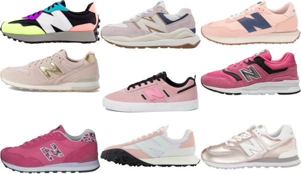 pink new balance shoes men