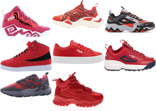 red filas womens