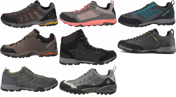 Save 12% on Scarpa Hiking Shoes (8 