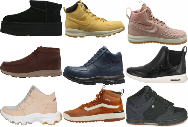 buy sneakerboots leather sneakers for men and women