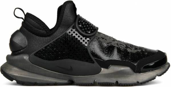 nike sock dart mid stone island black