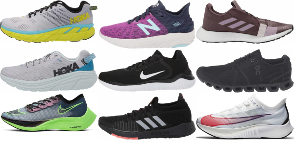 mid strike running shoes