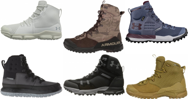 Under Armour Hiking Boots (7 Models in 