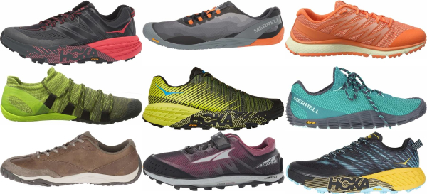 front strike running shoes