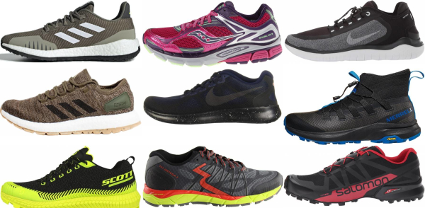mid strike running shoes