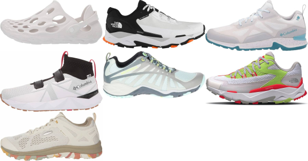 buy white hiking shoes for men and women
