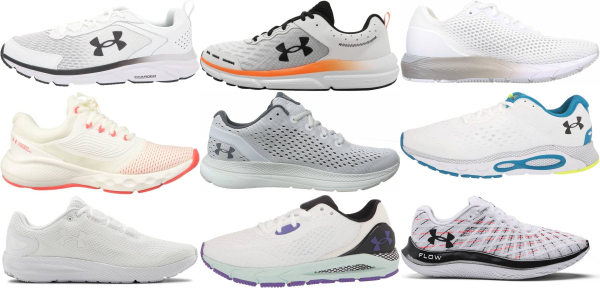 womens white under armour shoes