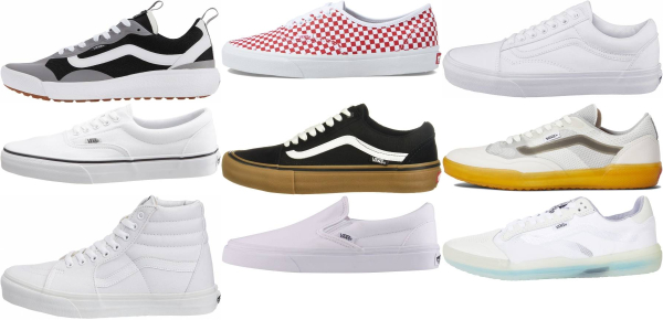 vans white sneakers men