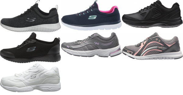 wide memory foam shoes