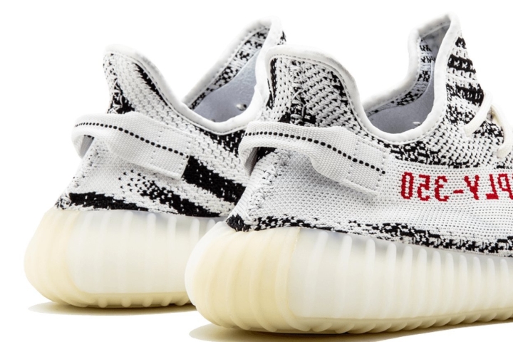 Gangster Enroll compliance Adidas Yeezy 350 Boost v2 Zebra sneakers in white | RunRepeat